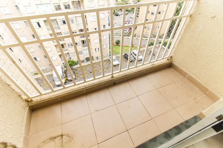 Varanda da Sala de apartamento para alugar com 2 quartos, 52m² em Jardim Sao Miguel, Ferraz de Vasconcelos