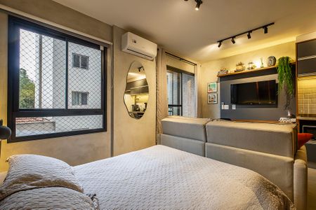 Studio de kitnet/studio para alugar com 1 quarto, 27m² em Pinheiros, São Paulo