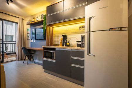 Studio de kitnet/studio para alugar com 1 quarto, 27m² em Pinheiros, São Paulo