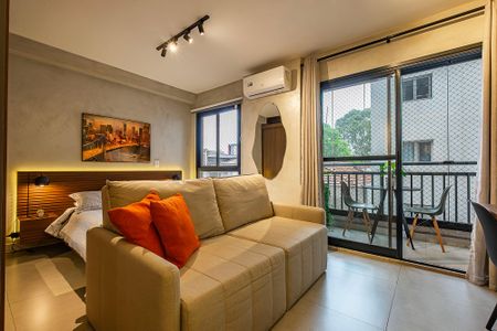 Studio de kitnet/studio para alugar com 1 quarto, 27m² em Pinheiros, São Paulo