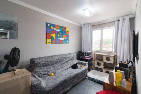 Sala de apartamento à venda com 3 quartos, 80m² em Jardim Ester Yolanda, São Paulo
