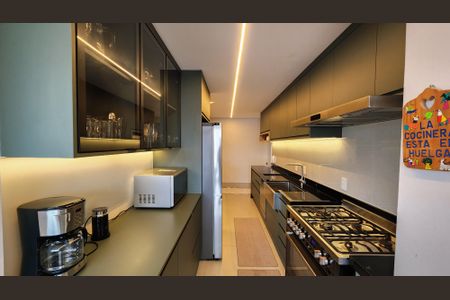 Cozinha de apartamento à venda com 4 quartos, 152m² em Centro, Jundiaí