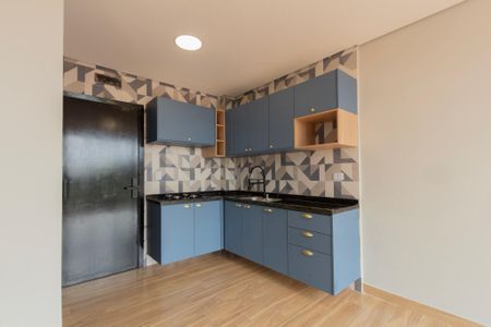 Cozinha de kitnet/studio para alugar com 1 quarto, 28m² em Vila Carvalho, Sorocaba