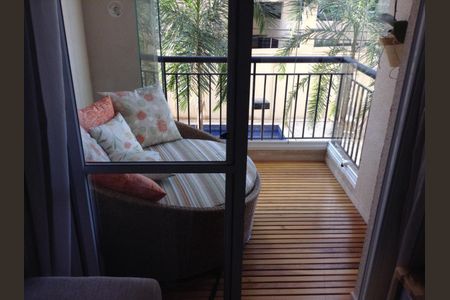 VARANDA de apartamento à venda com 2 quartos, 62m² em Vila Graciosa, São Paulo