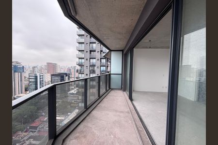 Varanda Studio de kitnet/studio à venda com 1 quarto, 42m² em Vila Olímpia, São Paulo