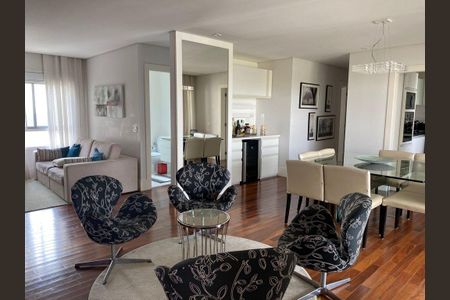 Sala de apartamento para alugar com 2 quartos, 155m² em Empresarial 18 do Forte, Barueri