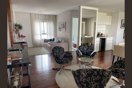 Sala de apartamento para alugar com 2 quartos, 155m² em Empresarial 18 do Forte, Barueri