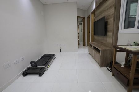 Sala de apartamento à venda com 2 quartos, 50m² em Jardim das Maravilhas, Santo André