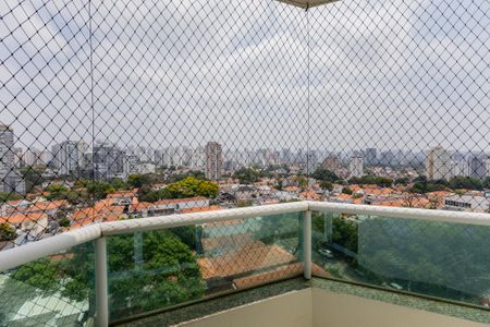 Varanda da Sala de apartamento para alugar com 3 quartos, 142m² em Vila Congonhas, São Paulo