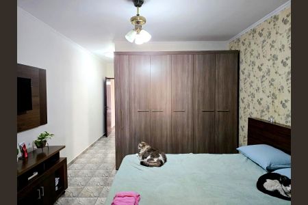 Suíte 01 de casa para alugar com 3 quartos, 220m² em Jardim Santa Clara, Guarulhos