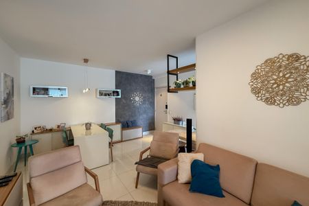Varanda da Sala de apartamento à venda com 3 quartos, 94m² em Caiçaras, Belo Horizonte