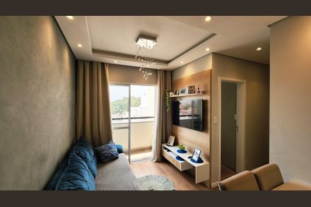 Sala de apartamento à venda com 2 quartos, 46m² em Vila Tupi, Várzea Paulista