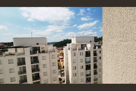 Vista da Sala de apartamento à venda com 2 quartos, 46m² em Vila Tupi, Várzea Paulista