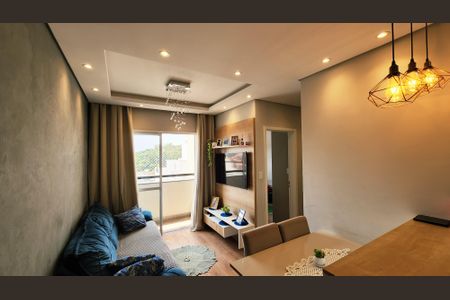 Sala de apartamento à venda com 2 quartos, 46m² em Vila Tupi, Várzea Paulista