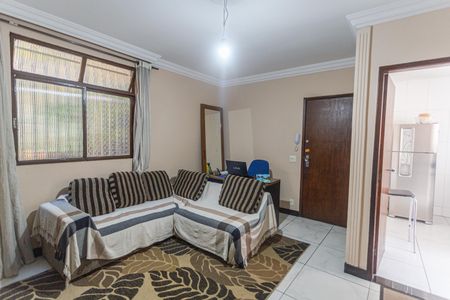 Sala de apartamento à venda com 3 quartos, 77m² em Graça, Belo Horizonte