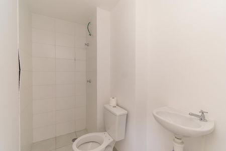 Banheiro de kitnet/studio à venda com 1 quarto, 24m² em Sé, São Paulo