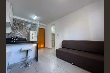 Sala de apartamento para alugar com 1 quarto, 66m² em Ouro Preto, Belo Horizonte