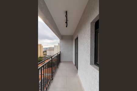 Varanda de apartamento à venda com 2 quartos, 56m² em Vila Maranduba, Guarulhos