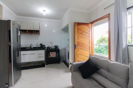 Sala de apartamento à venda com 1 quarto, 34m² em Parque Guarani, São Paulo