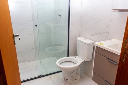 Banheiro de kitnet/studio à venda com 1 quarto, 29m² em Cupecê, São Paulo