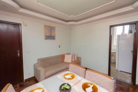 Sala de apartamento à venda com 2 quartos, 68m² em Inconfidentes, Contagem