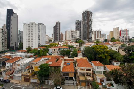 Vista da Varanda de apartamento para alugar com 1 quarto, 50m² em Vila Anglo Brasileira, São Paulo