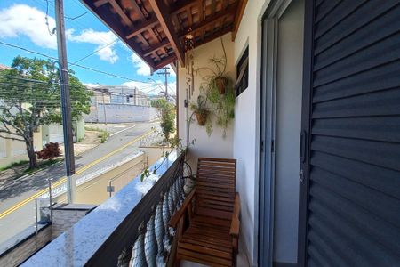 Varanda da suíte de casa à venda com 3 quartos, 120m² em Jardim Santa Judith, Campinas