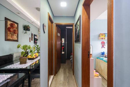 Corredor de apartamento à venda com 2 quartos, 51m² em Cidade Intercap, Taboão da Serra