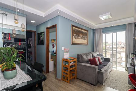 Sala de apartamento à venda com 2 quartos, 51m² em Cidade Intercap, Taboão da Serra