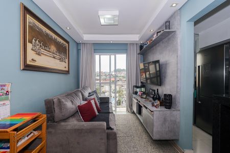 Sala de apartamento à venda com 2 quartos, 51m² em Cidade Intercap, Taboão da Serra