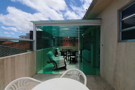 Varanda de apartamento para alugar com 4 quartos, 151m² em Loteamento João Batista Julião, Guarujá