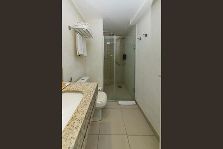 Banheiro de kitnet/studio à venda com 1 quarto, 22m² em Centro, Belo Horizonte