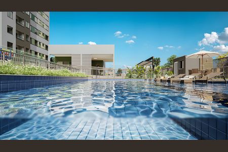 Apartamento à venda com 2 quartos, 44m² em Alípio de Melo, Belo Horizonte