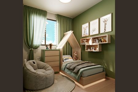 Apartamento à venda com 1 quarto, 45m² em Alípio de Melo, Belo Horizonte