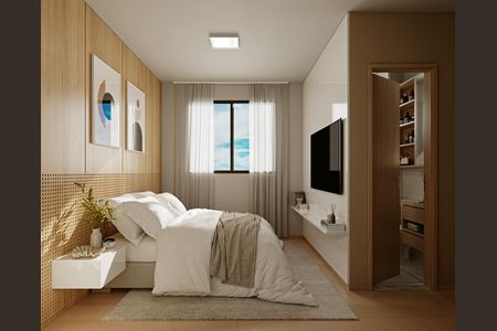 Apartamento à venda com 1 quarto, 45m² em Alípio de Melo, Belo Horizonte