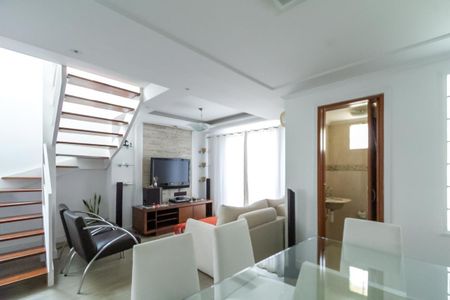 Sala de casa de condomínio à venda com 3 quartos, 89m² em Vila Sao Leopoldo, São Bernardo do Campo