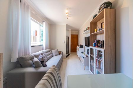 Sala de apartamento para alugar com 1 quarto, 45m² em Vila Eldizia, Santo André