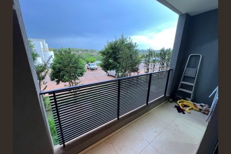 Sacada da Sala de apartamento para alugar com 2 quartos, 64m² em Distrito de Bonfim Paulista, Ribeirão Preto