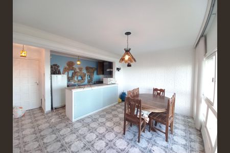 Sala de apartamento para alugar com 1 quarto, 50m² em Ilha Porchat, São Vicente