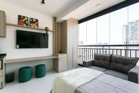 Studio de kitnet/studio para alugar com 1 quarto, 34m² em Vila Azevedo, São Paulo