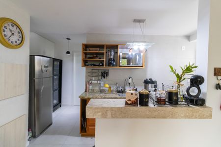 Cozinha e Área de Serviço de apartamento à venda com 1 quarto, 47m² em Menino Deus, Porto Alegre