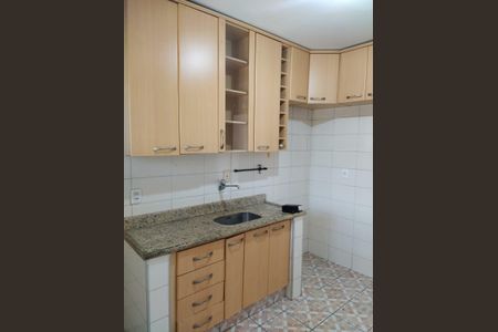 Cozinha de apartamento para alugar com 2 quartos, 63m² em Vila Mimosa, Campinas
