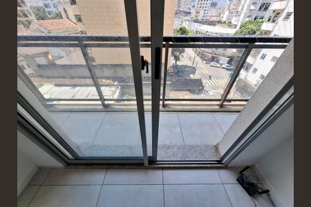 Varanda de apartamento à venda com 1 quarto, 43m² em Centro, Rio de Janeiro