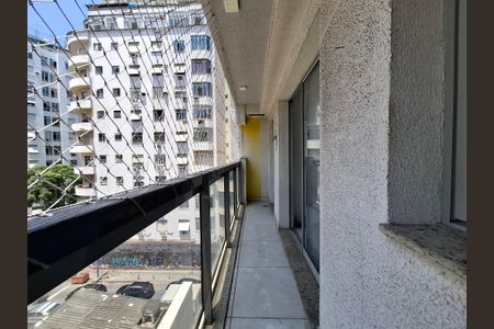 Varanda de apartamento à venda com 1 quarto, 43m² em Centro, Rio de Janeiro