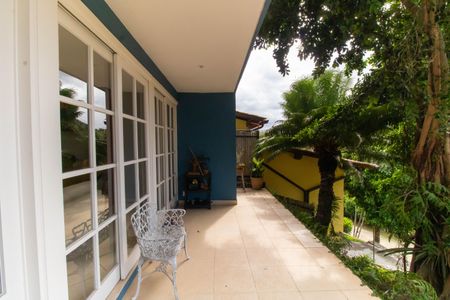 Varanda da Sala de casa de condomínio à venda com 3 quartos, 420m² em Matapaca, Niterói