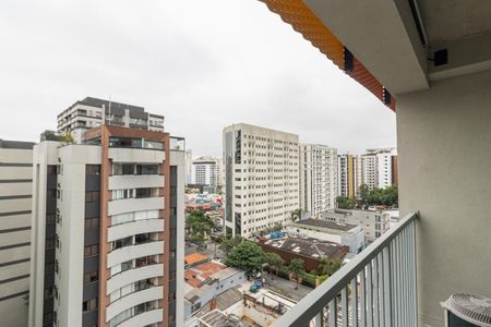 Varanda do Studio de kitnet/studio para alugar com 1 quarto, 22m² em Indianópolis, São Paulo