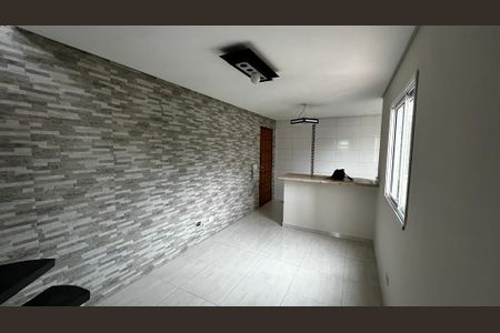 Sala de apartamento para alugar com 2 quartos, 90m² em Vila Alzira, Santo André