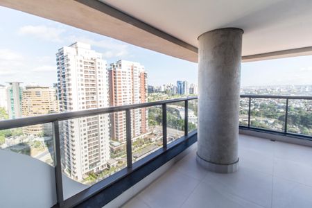 Varanda gourmet de apartamento à venda com 3 quartos, 185m² em Alphaville Conde Ii, Barueri