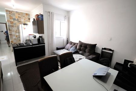 Sala de apartamento à venda com 2 quartos, 110m² em Vila Guarani, Santo André