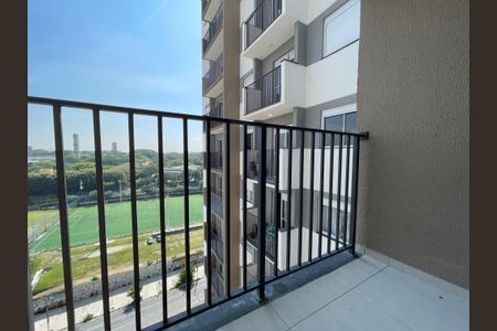 Varanda da Sala de casa de condomínio para alugar com 1 quarto, 24m² em Vila Butantã, São Paulo